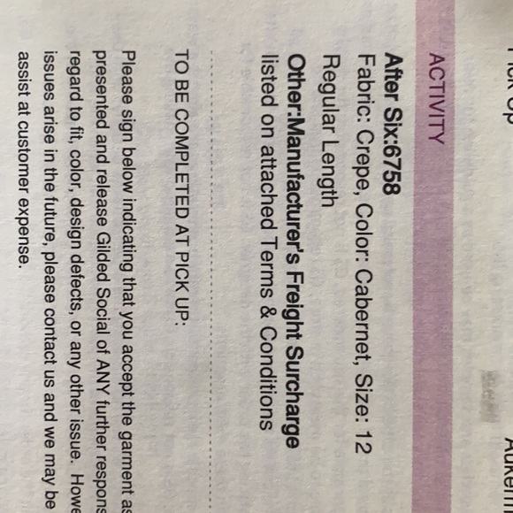 Designer dress (can be bridesmaid dress) - Picture 6 of 7